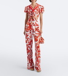 Dolce&Gabbana Majolica wide-leg pants
