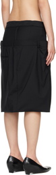HODAKOVA Black ISO Layered Midi Skirt