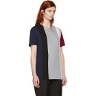 Cedric Charlier Multicolor Fruit of the Loom Edition Contrast Stripe T-Shirt