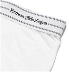Ermenegildo Zegna - Stretch-Cotton Boxer Briefs - White