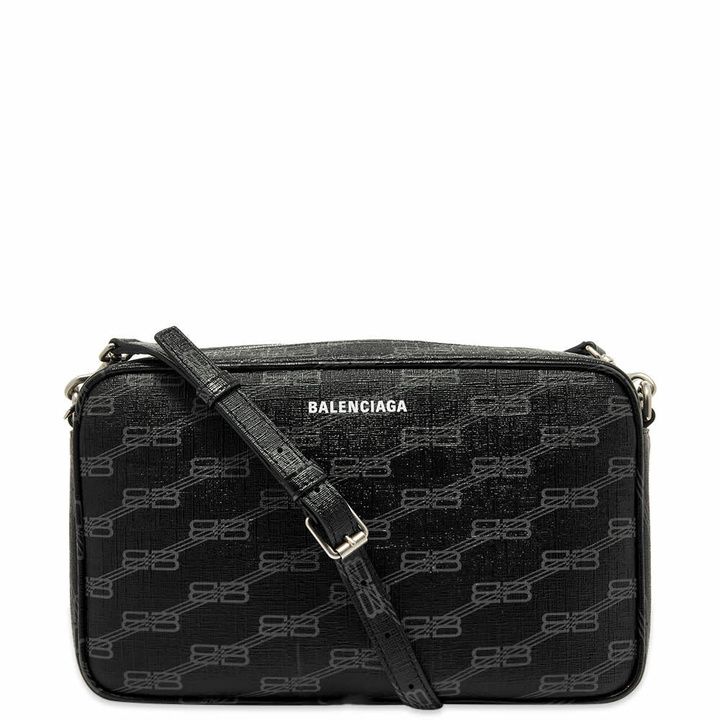 Photo: Balenciaga Signature Logo Camera Bag