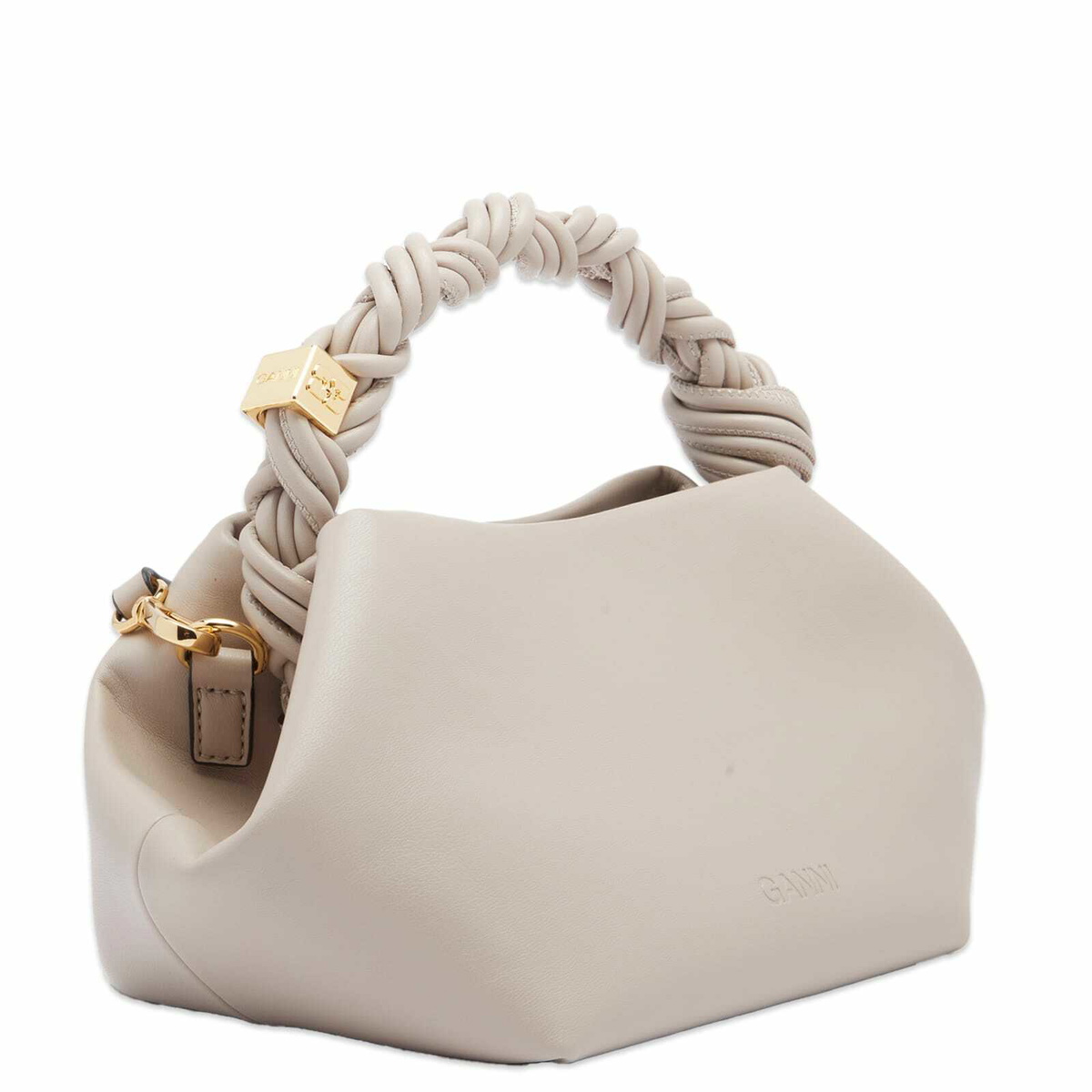 GANNI ベージュ クラッチバッグ セール】【GANNI / ガニー】 Occasion キンチャクBag（クラッチ