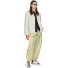 Sunnei Yellow Double Cargo Pants