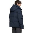 Canada Goose Navy 'Black Label' Crofton Puffer EnduraLuxe Down Jacket