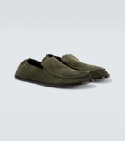 Loewe Flex suede loafers