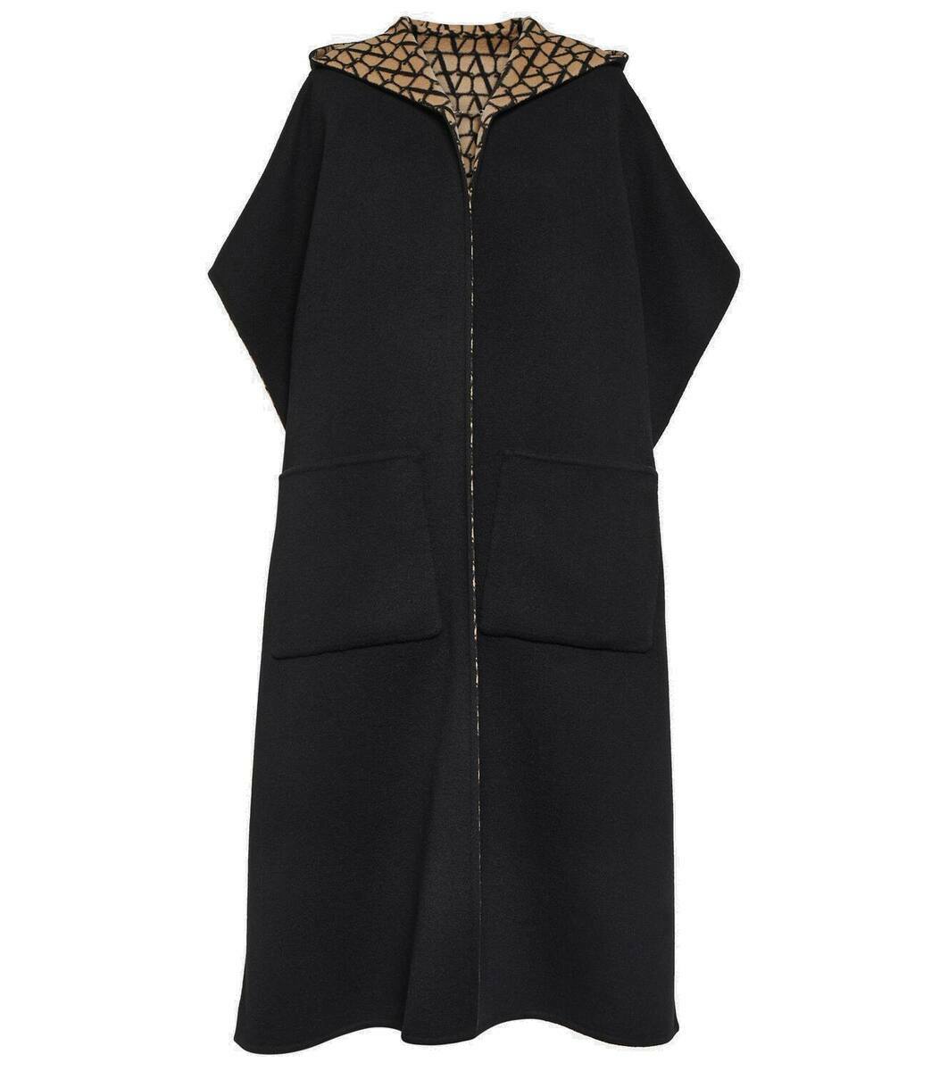 Valentino Toile Iconographe wool cape Valentino