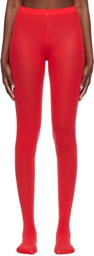 Comme des Garçons Red Elasticized Tights