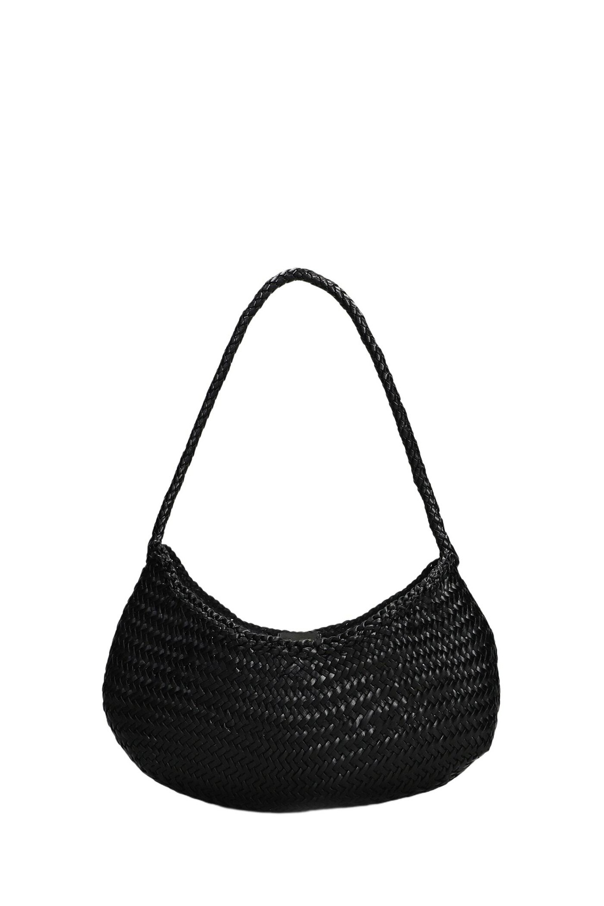 Dragon Diffusion Nova Luna Hand Bag In Black Leather Dragon Diffusion