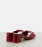 Valentino Garavani VLogo Signature patent leather mules