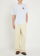 Malbon Bermuda Maxwell Logo-print Cotton T-shirt White