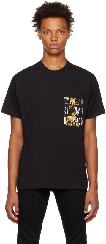 Photo: Versace Jeans Couture Black Garland T-Shirt