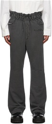 BED J.W. FORD Grey Relaxed Lounge Pants
