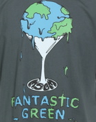 Msgm Mens T-shirt in Charcoal