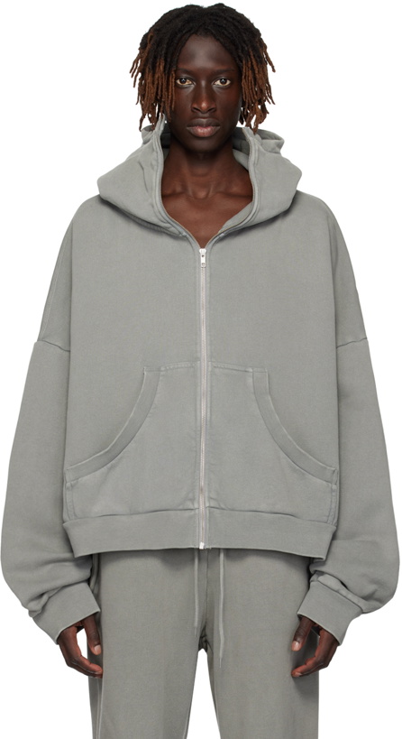 Photo: Entire Studios Gray Full Zip Hoodie