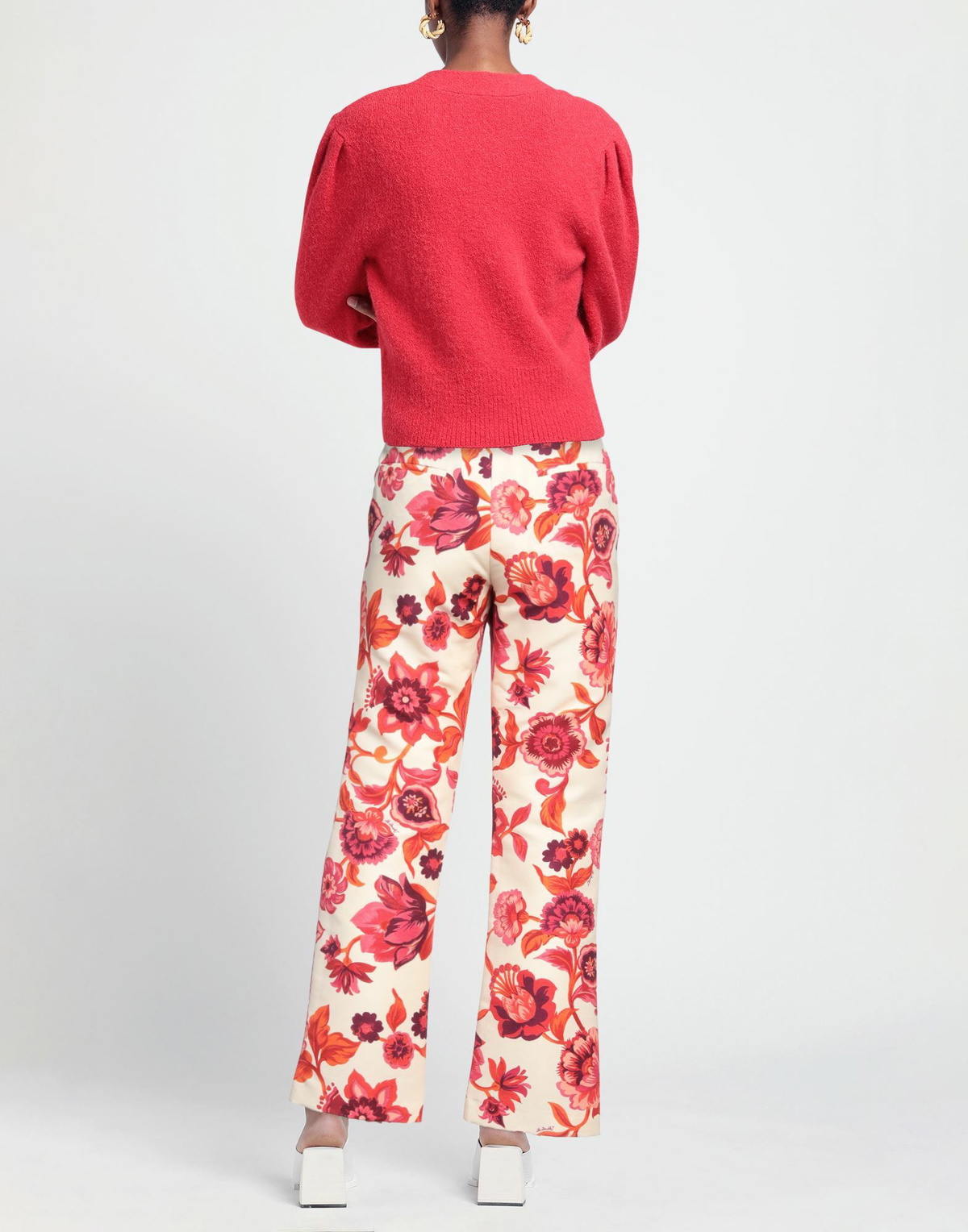 La Doublej Womens Pants Cream