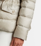 Moncler Raies hooded quilted down jacket