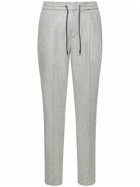 BRUNELLO CUCINELLI - Wool Flannel Sweatpants