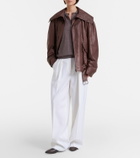Calvin Klein Collection Helga silk polo sweater