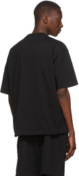 Balenciaga Black Cotton T-Shirt