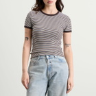 Samsøe Samsøe Women's Salinas T-Shirt in Mulch Stripe