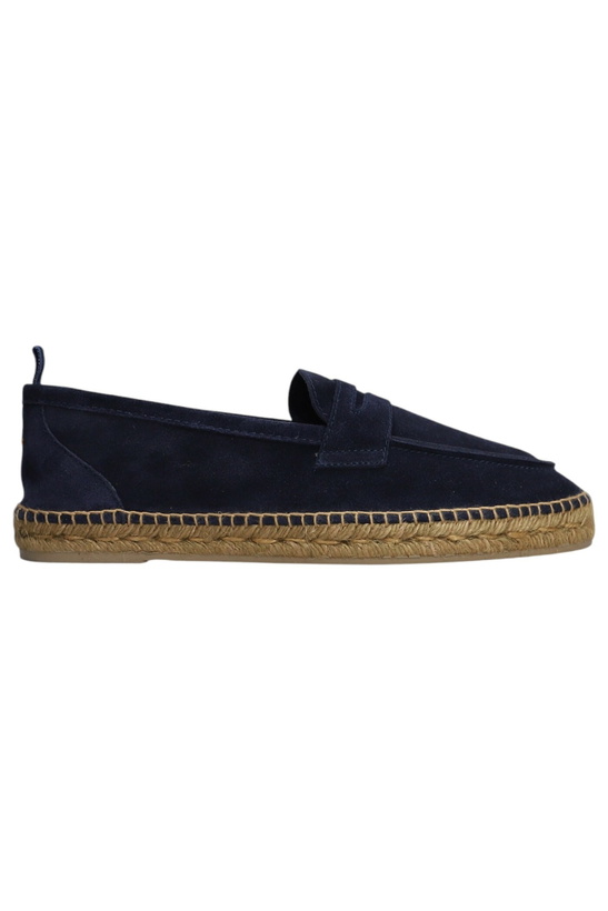 Photo: Castañer Nacho T-186 Espadrilles In Blue Suede