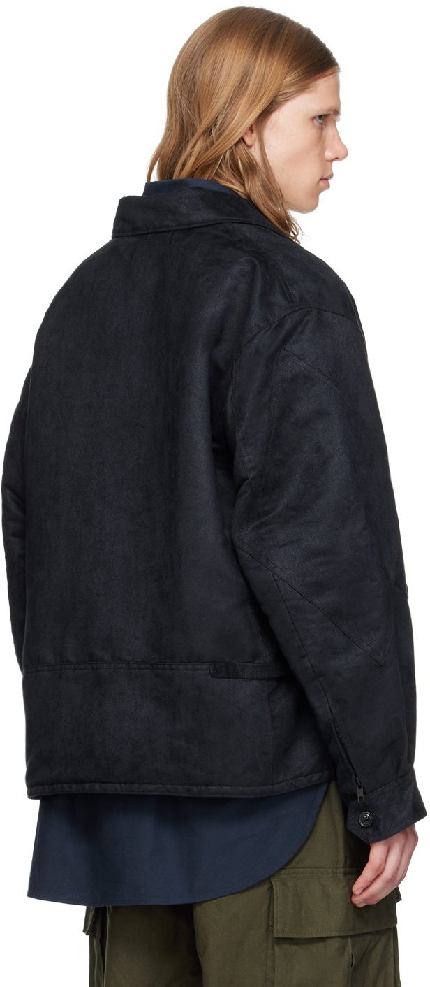 sin_69様専有Engineered Garments G8 Jacket Engineered Garments G8 Jacket Black Alligator Embossed Fake