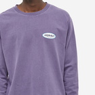 Gramicci Men's Long Sleeve Oval T-Shirt in Purple Pigment