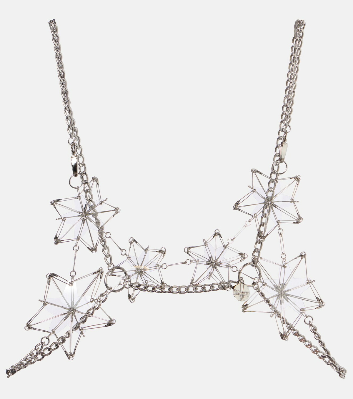 Noir Kei Ninomiya Chain-detail top