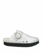 Isabel Marant Womens Mules & Clogs in Silver