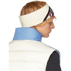 Fendi White Wool Fendi Mania Headband