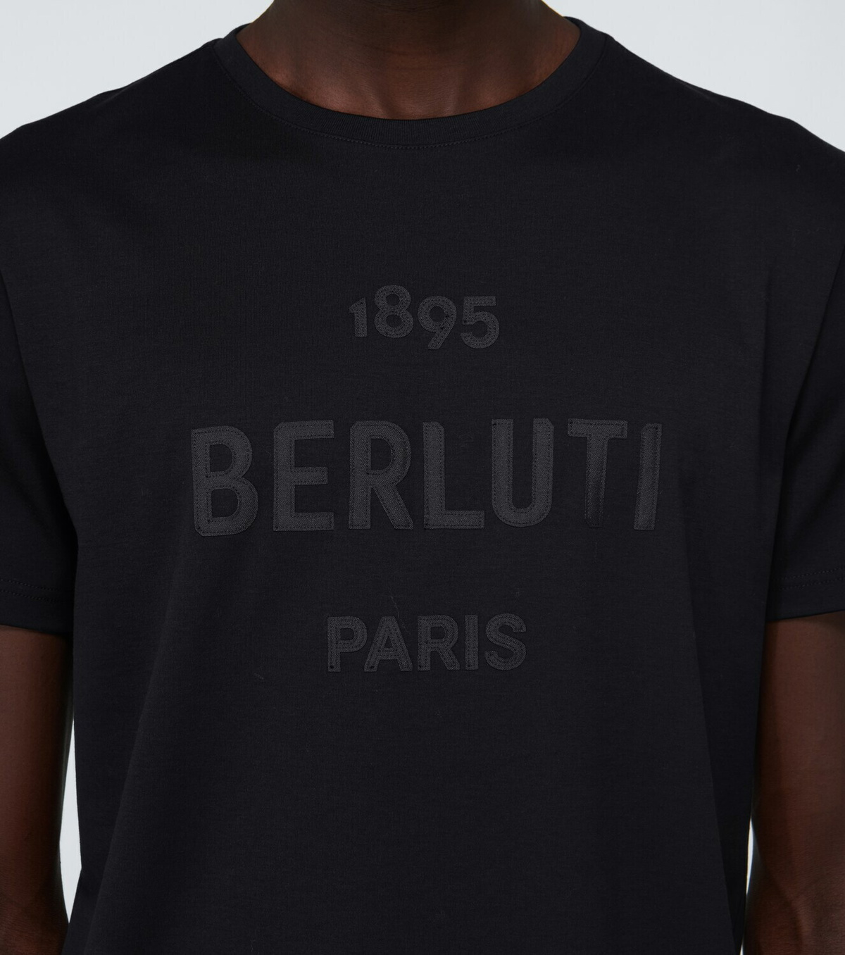 ベルルッティ ロゴ Tシャツ 1895 Berluti T‑Shirt Berluti Men's 1895 Logo T-Shirt | Neiman Marcus