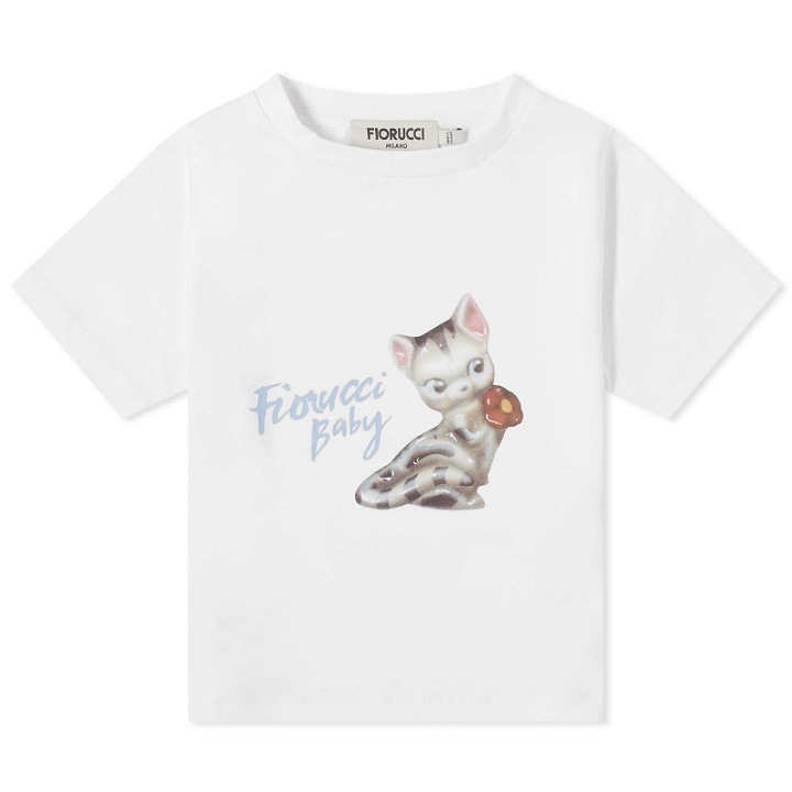 Photo: Fiorucci Women's Baby T-Shirt in White