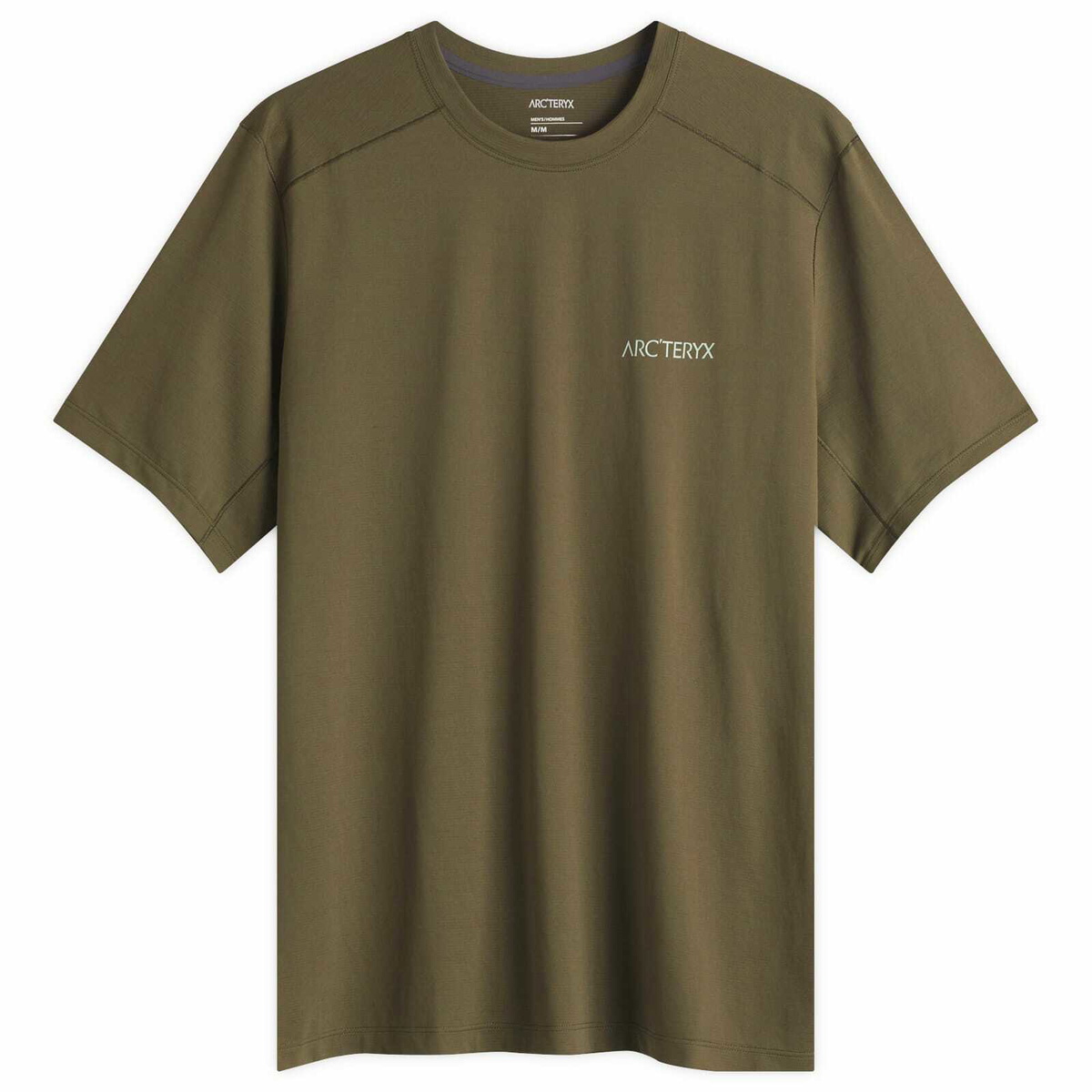 Arc'teryx Men's Cormac Crew T-Shirt in Black Heather Arc'teryx