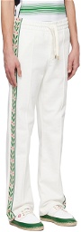 Casablanca Off-White Laurel Sweatpants
