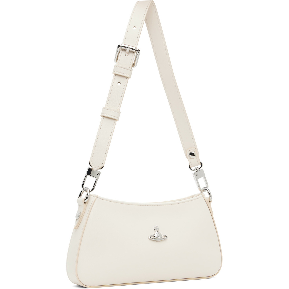 Vivienne Westwood Off-White Tasha Shoulder Phone Bag