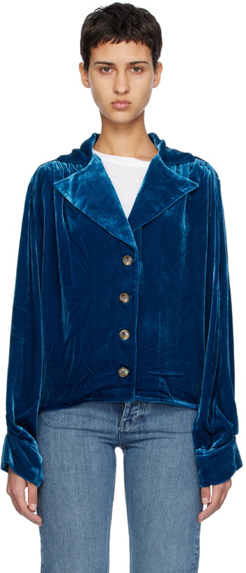 Photo: Caro Editions Blue Bonsai Shirt