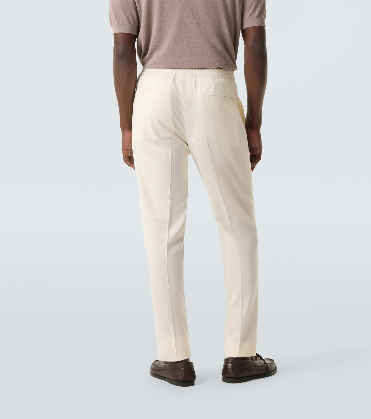 Lardini Virgin wool tapered pants