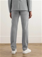 Theory - Zaine Straight-Leg Precision Ponte Suit Trousers - Gray
