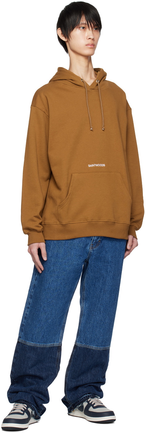 Saintwoods Brown SW Hoodie