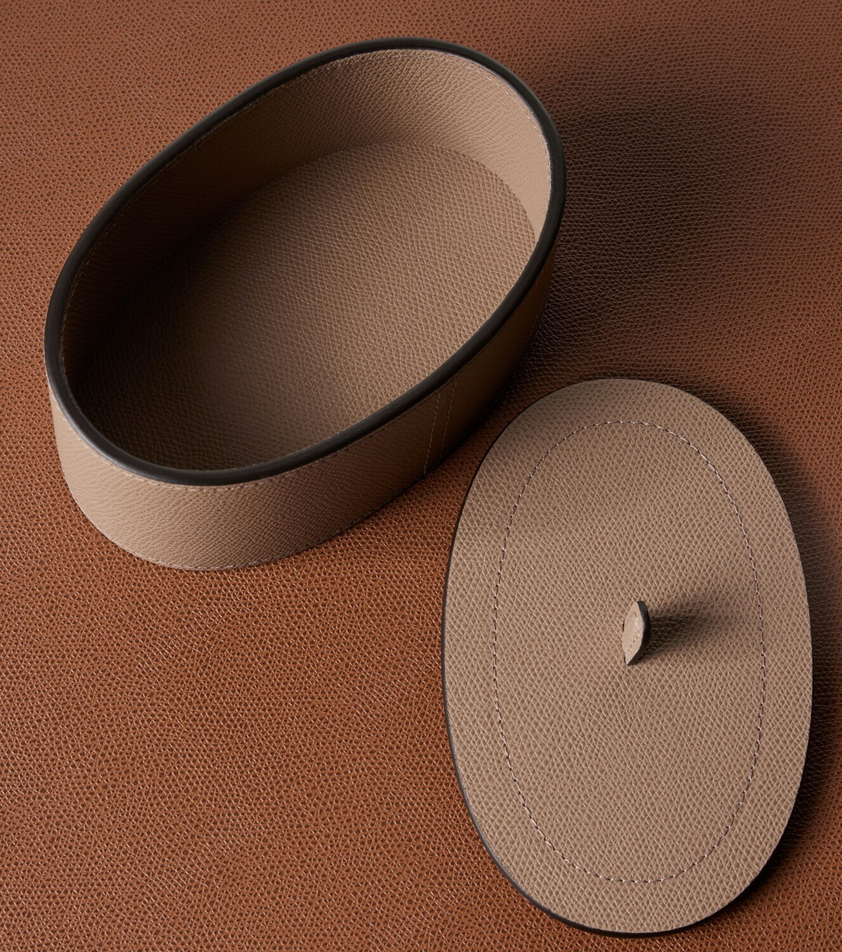Giobagnara Harris Small leather box