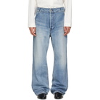 Fear of God Blue Denim Utility Jeans