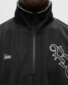 Patta Tricot Stripe Track Top Black - Mens - Track Jackets