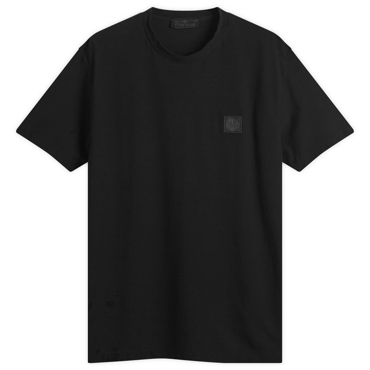 Stone Island Men's Xilografia Back Print T-Shirt in Black Stone Island