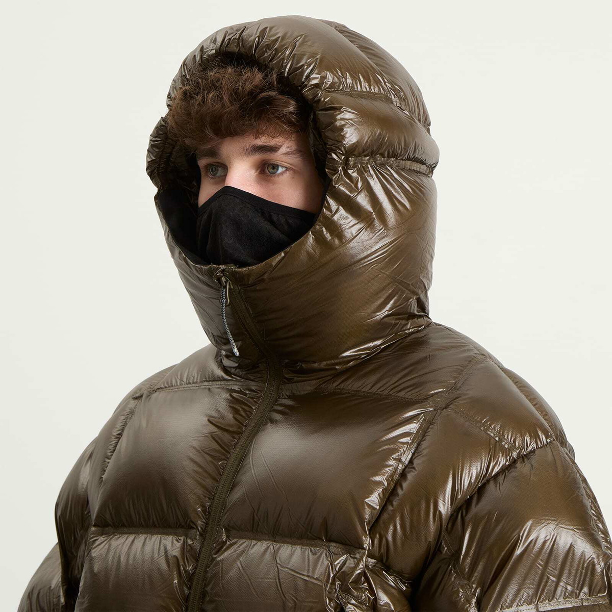 ROA Men's Cube 650 Fill Power Down Jacket in Dark Green