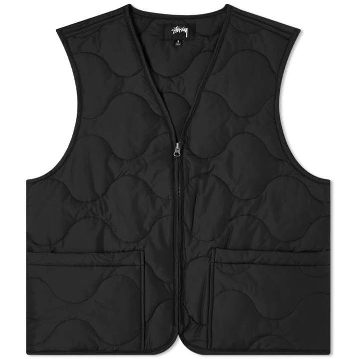 Photo: Stussy Quilted Liner Vest