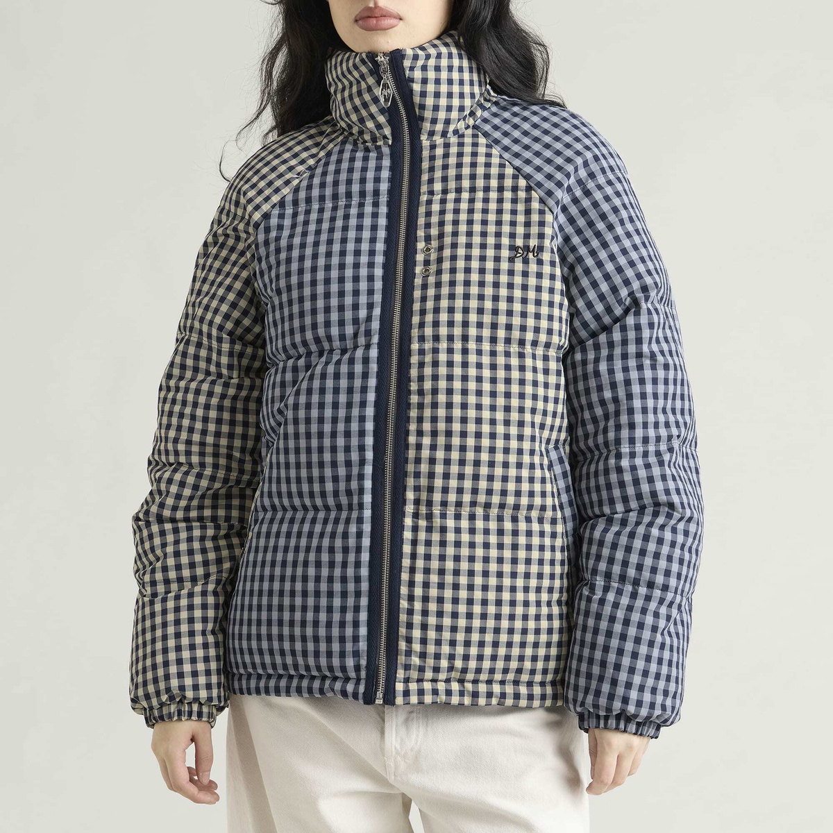 Damson Madder Women's Reversible Opal Puffer Jacket in Multi