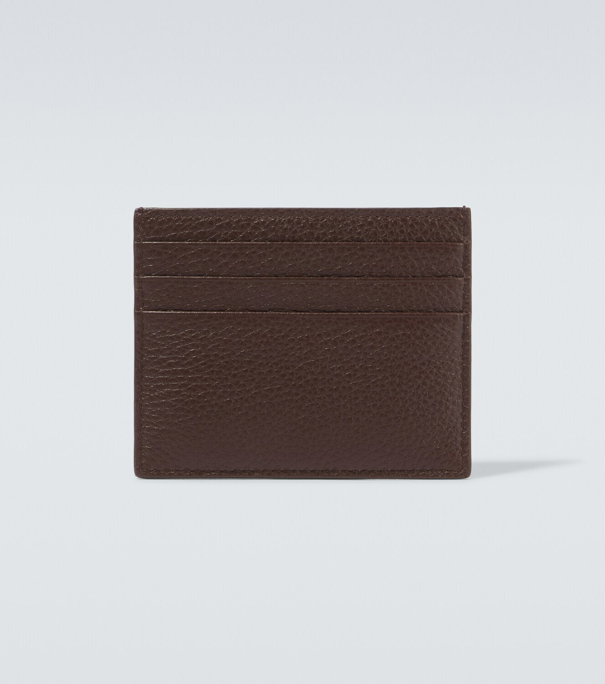Prada Logo leather card holder
