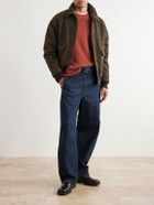 De Bonne Facture - Brushed Merino Wool Sweater - Red