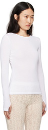 BITE White Transparent Long Sleeve T-Shirt