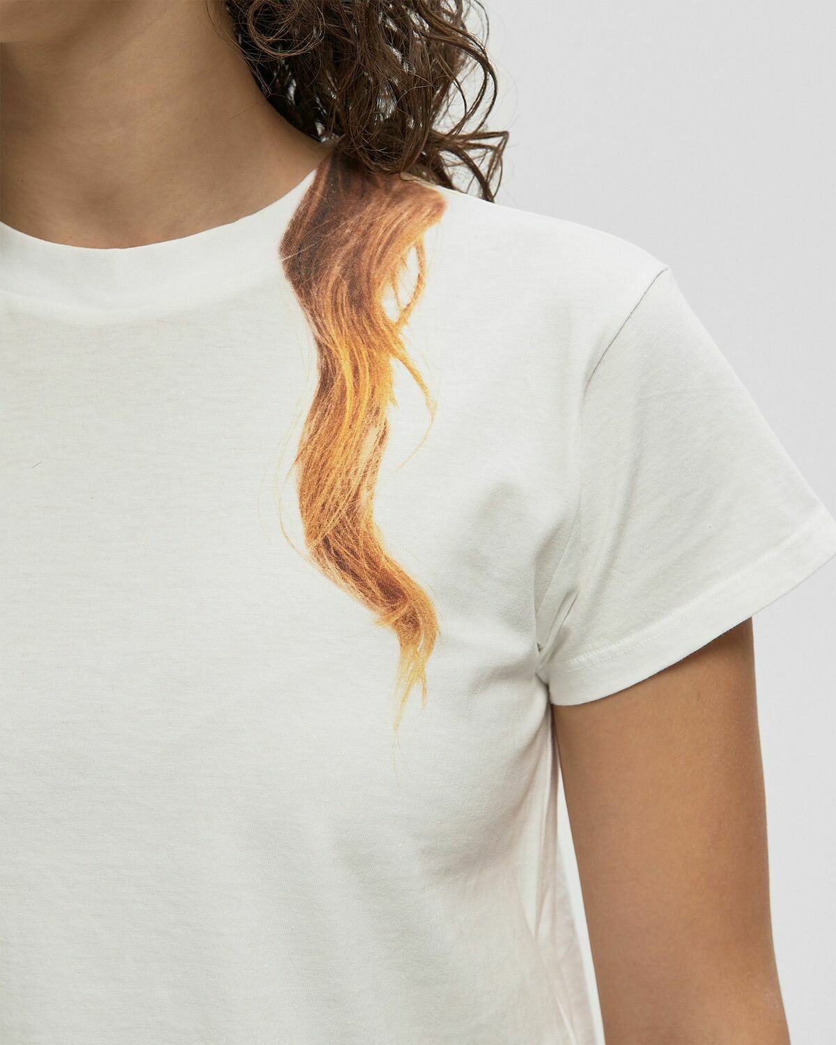 Maison Margiela MM6 T-SHIRT White Womens Shortsleefe